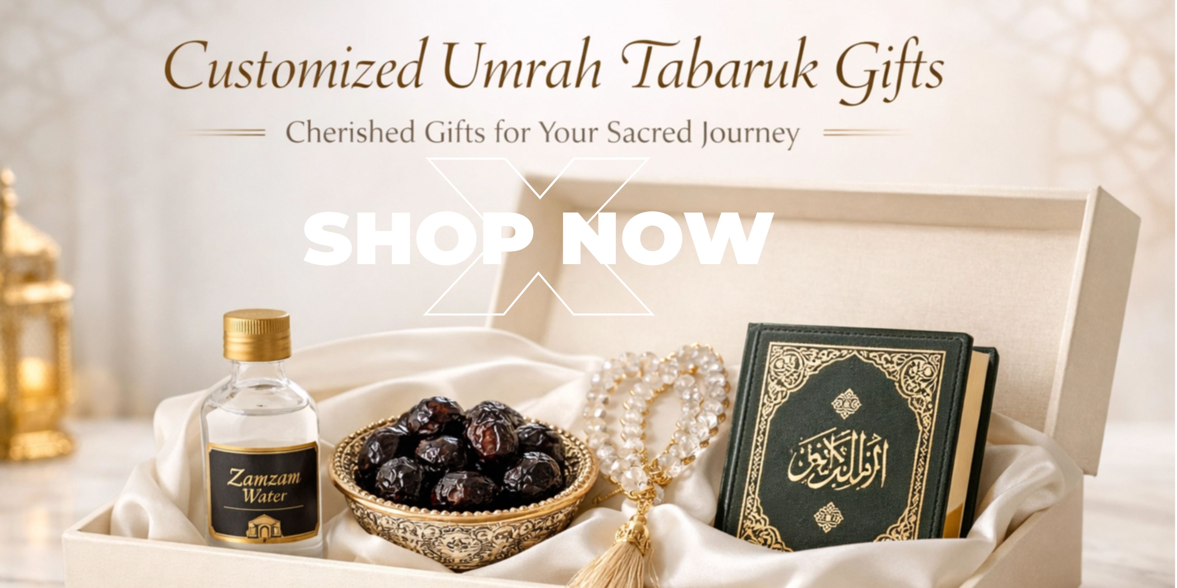 Customize Umrah tabaruk Gift box