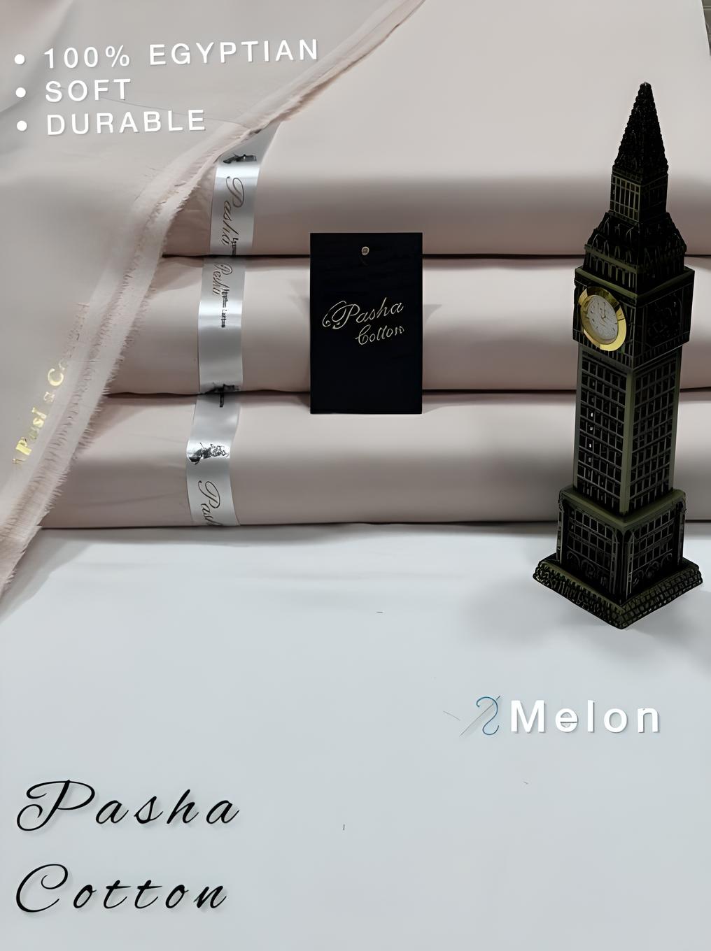 Pure Pasha Cotton Melon Suit –