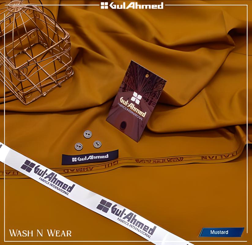 Gul Ahmed Wash & Wear Suit –