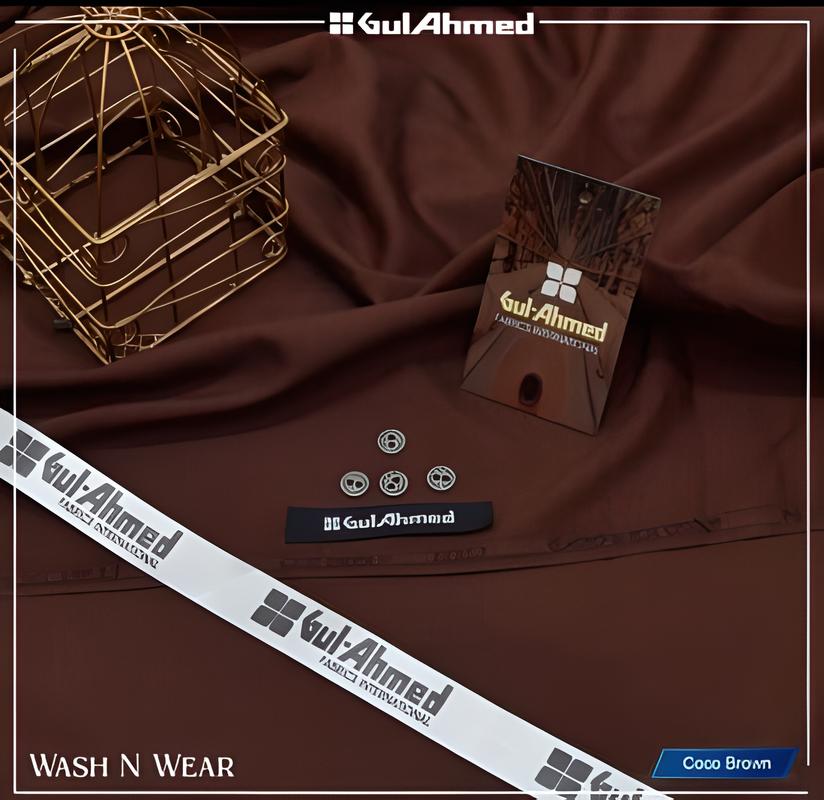 Gul Ahmed Wash & Wear Suit –