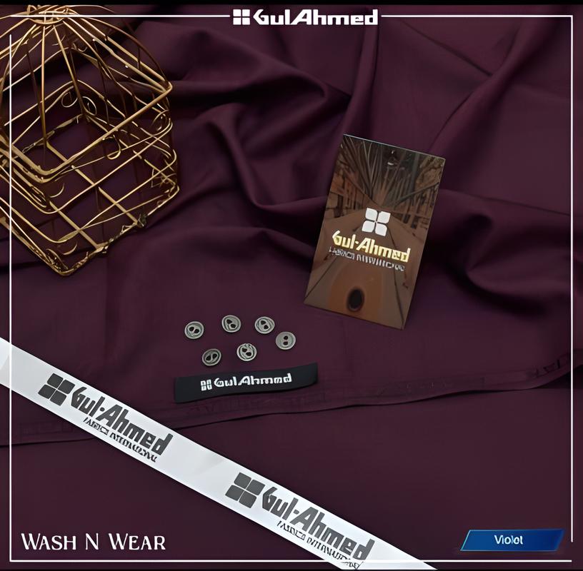 Gul Ahmed Wash & Wear Suit –