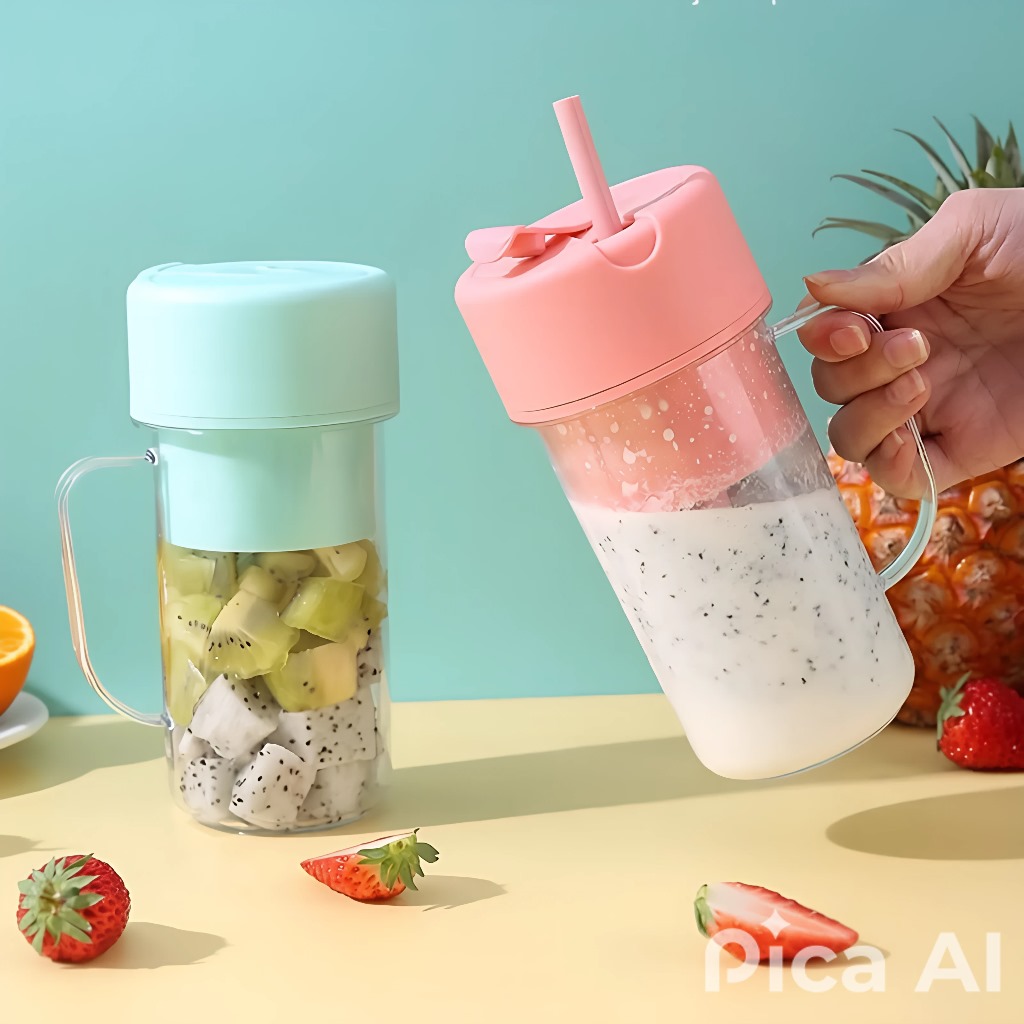 Rechargeable Mini Portable Juicer Blender