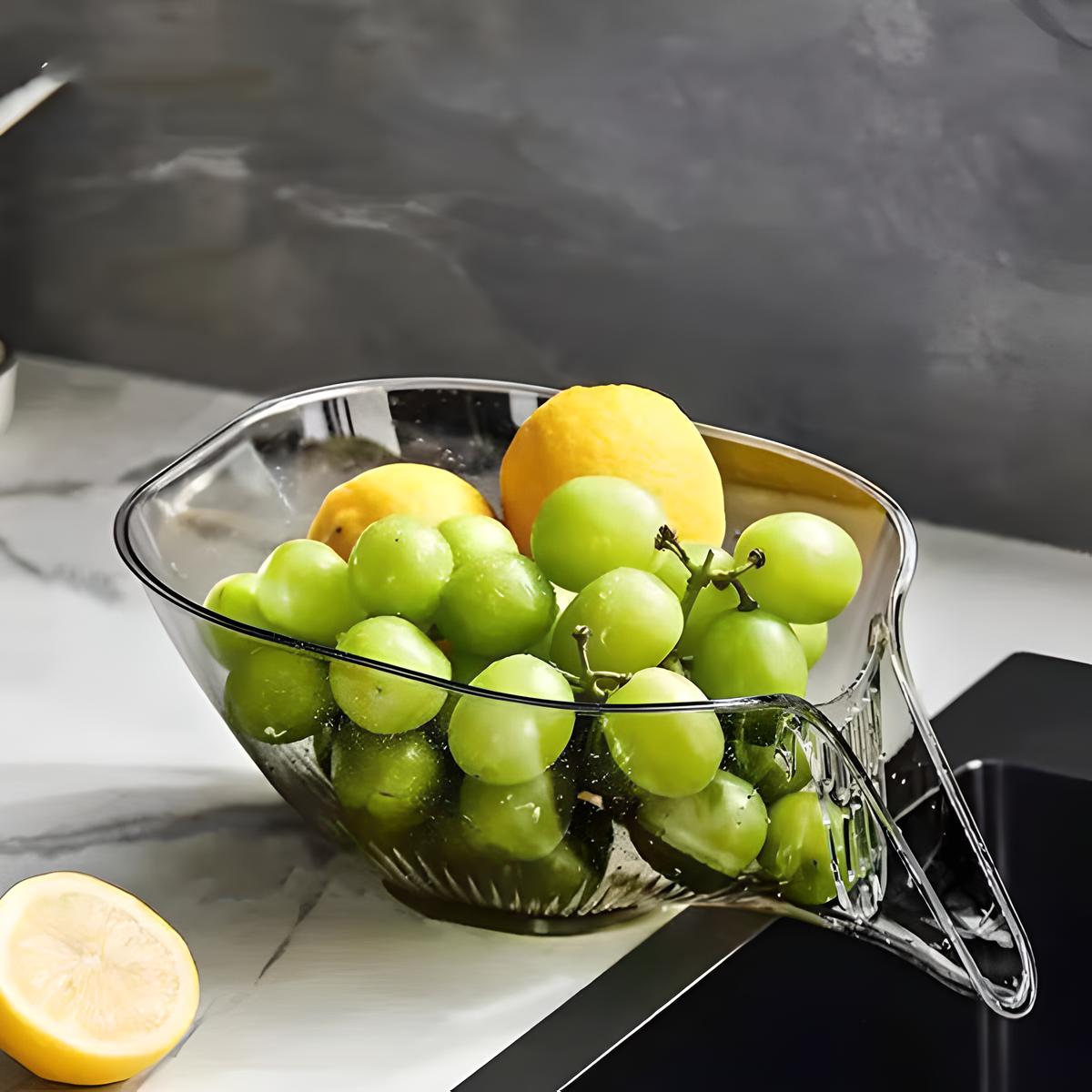 Transparent Multifunctional Drain Basket