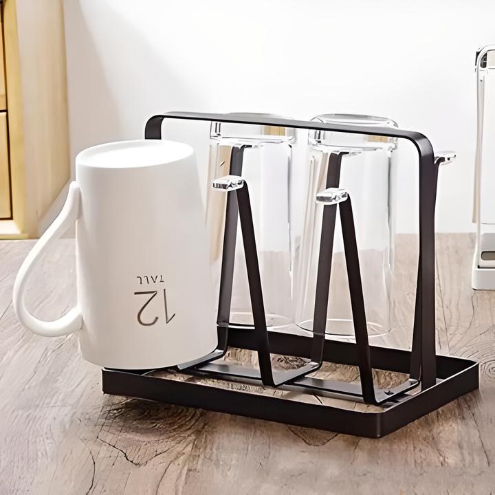 Iron Glass Stand & Cup Holder