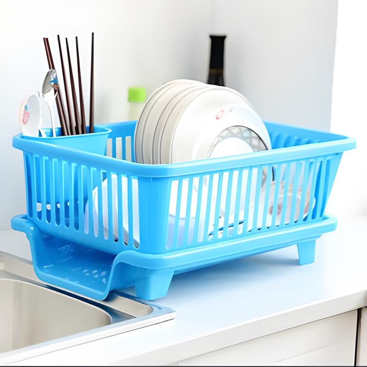 3-in-1 Dish Drainer Rack