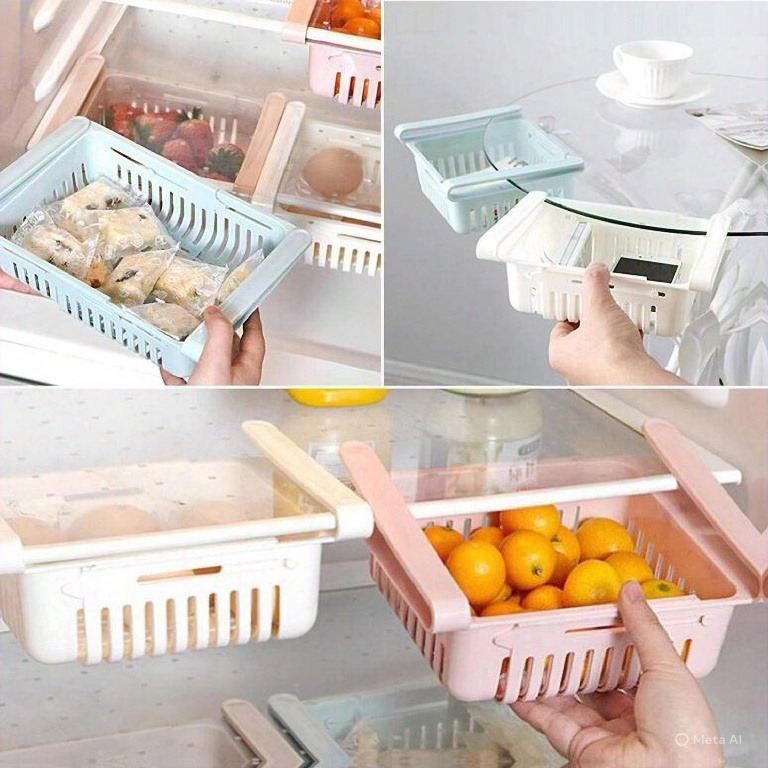 Adjustable Fridge Storage Rack