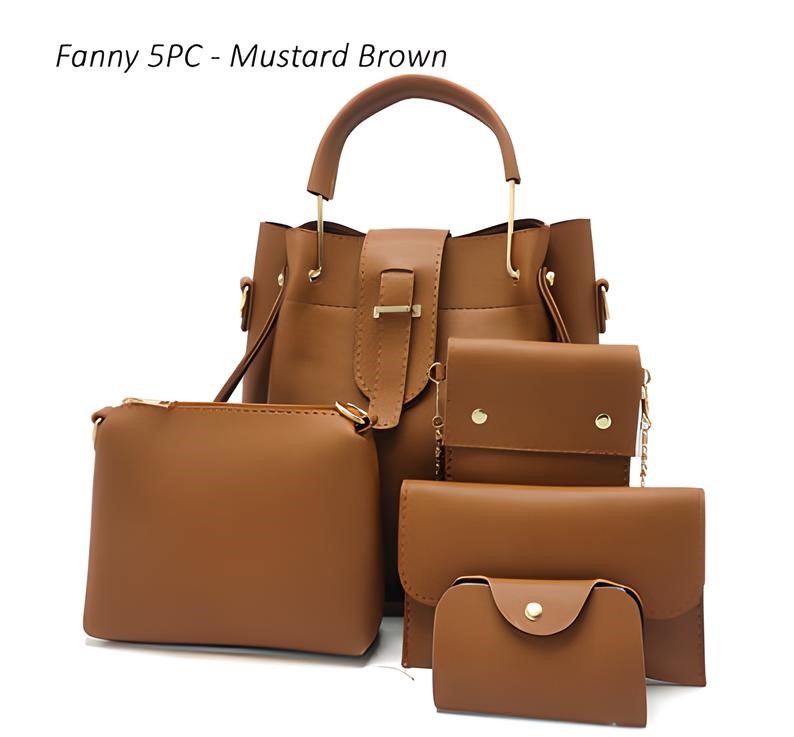 Fanny 5-Piece Women’s Bag Set
